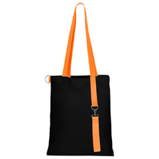 Сумка для покупок Black GLOW 325 г/м² с ремувкой