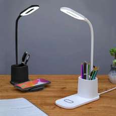 Настольная лампа с беспроводной зарядкой Tenza Настольная лампа с беспроводной зарядкой Tenza