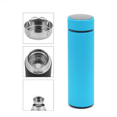 Термос с дисплеем Indy софт-тач