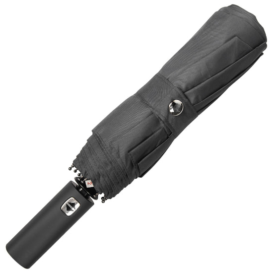 Зонт складной автоматический Forest Lotus, серый