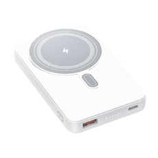 Магнитный внешний аккумулятор Axion с беспроводной зарядкой (15W), 10000 Mah