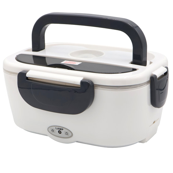 Ланчбокс с подогревом Yummybox, серый