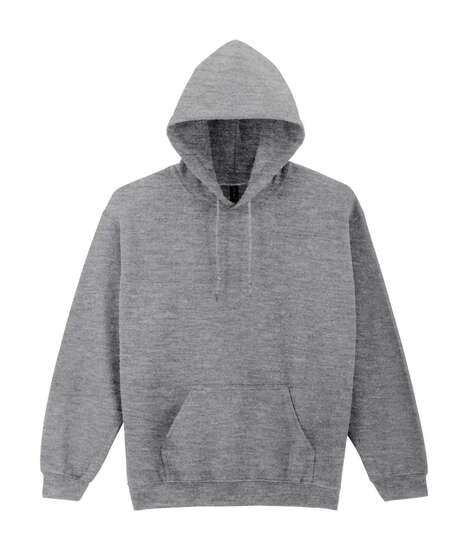 Худи HEAVY BLEND, ГРАФИТОВЫЙ МЕЛАНЖ 2XL