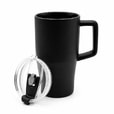 Кружка керамическая Stonely, чёрная