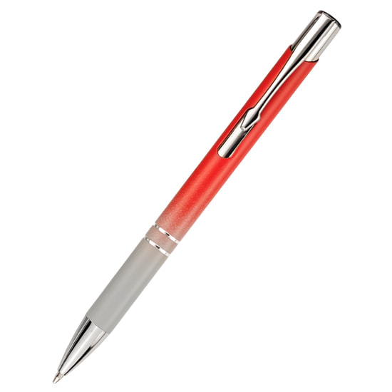 Ручка металлическая Britney градиент, красный