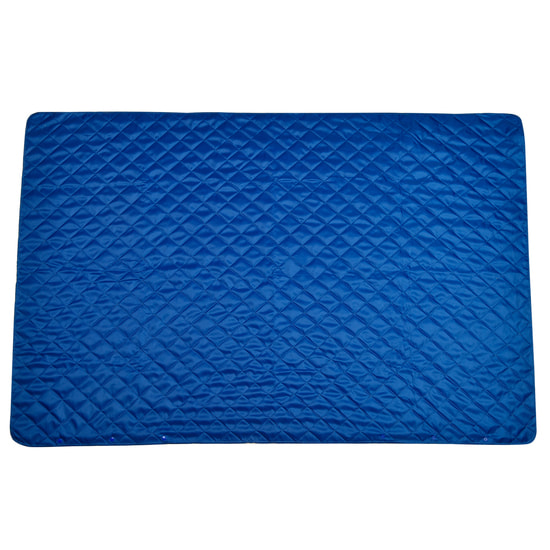 Плед PONCHO, синий