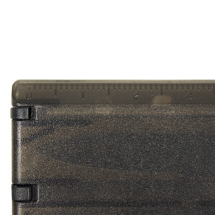 Карточка Tools Nailcare 10 функций, инструменты из нержавеющей стали, корпус из полупрозрачного черного пластика