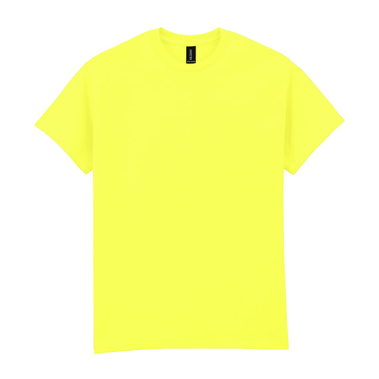 Футболка ULTRA COTTON, ЖЕЛТЫЙ НЕОН M