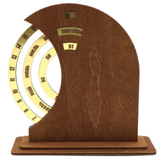 Вечный календарь из дерева TimeLore