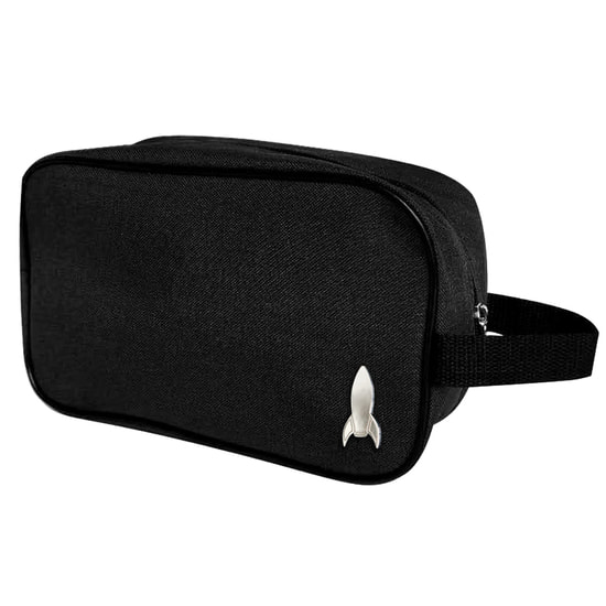 Несессер Колумб с шильдом - ракета, чёрный