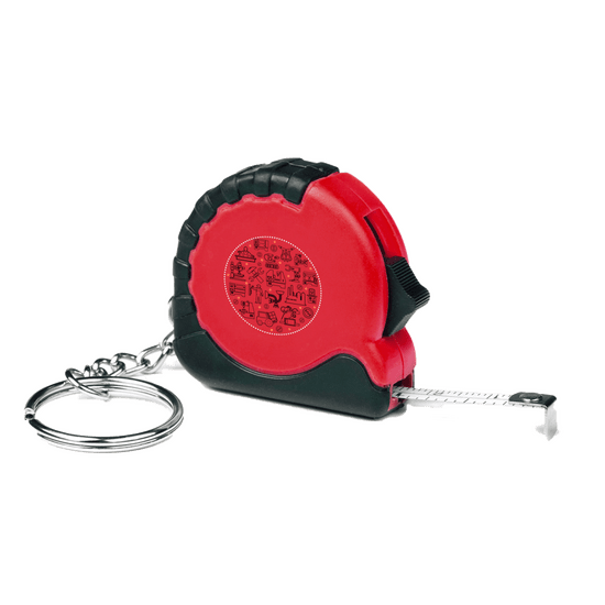 Рулетка Гамбург 1м, красная