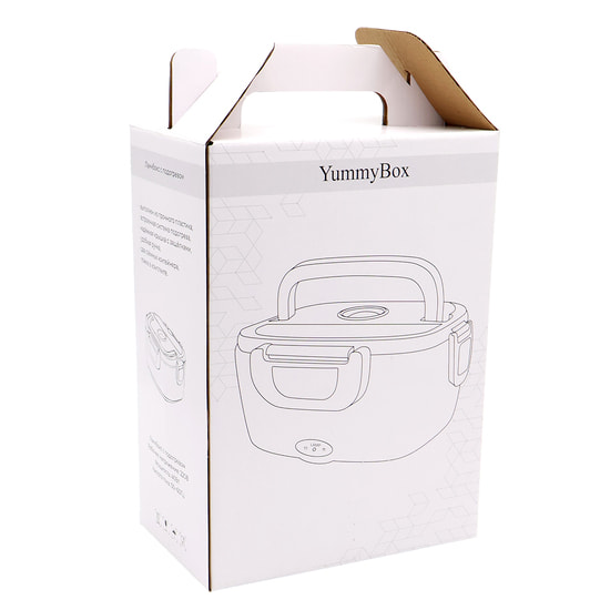 Ланчбокс с подогревом Yummybox, синий