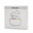 Наушники беспроводные Bluetooth Praise, белые