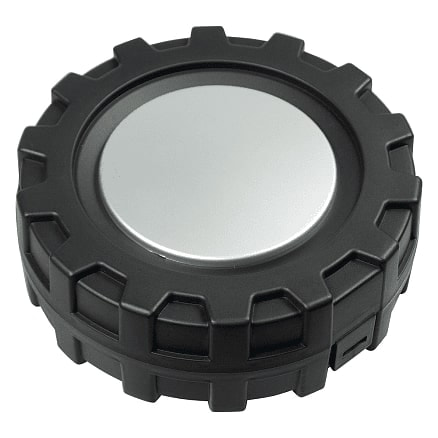 Набор инструментов Tools Колесо, 25 инструментов, серебристо-черное, в пластиковом футляре