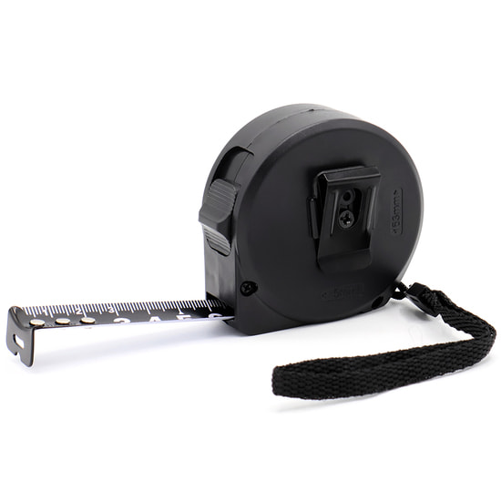 Рулетка Shadow 5м, чёрная