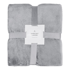 Плед флисовый SUPER SOFT COMFORT TRAVEL