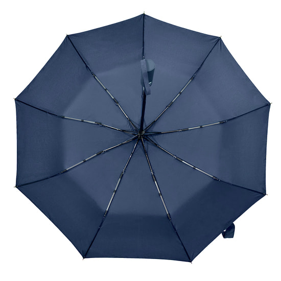 Зонт складной автоматический Forest Lotus, тёмно-синий
