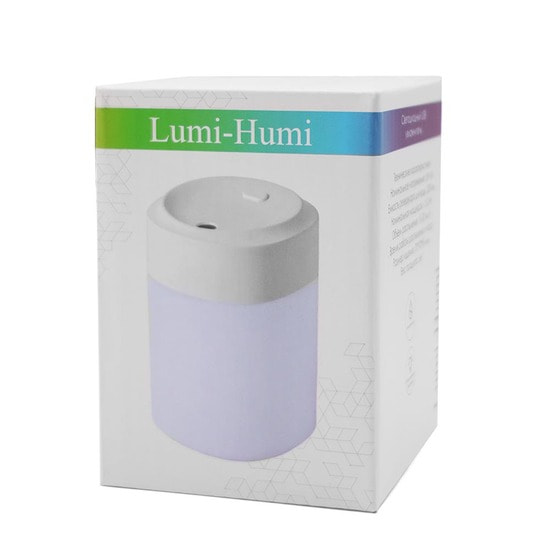 Светодиодный USB увлажнитель Lumi-Humi, белый