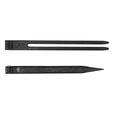 Карточка Tools leeds, 9 функций, инструменты из нержавеющей стали, корпус из полупрозрачного черного пластика
