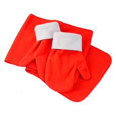 Набор в зимнюю стужу:шапка,шарф,варежки