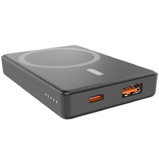 Магнтиный внешний аккумулятор Magnetic с беспроводной зарядкой (5W), 5000 Mah