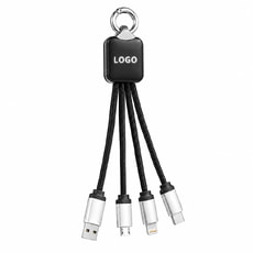 Кабель - брелок Plug с подсветкой гравировки