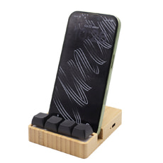 Беспроводное зарядное устройство ClickPad (10W) в виде подставки для телефона,с клавишами антистресс