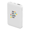 Внешний аккумулятор Fluffy, 5000 Mah, белый
