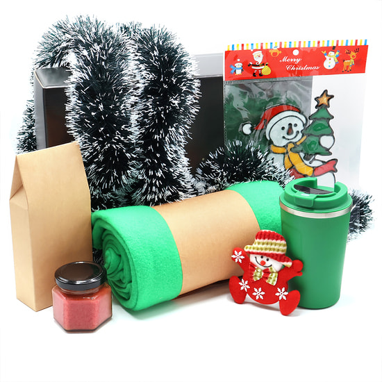 Подарочный набор Уют Box, зеленый