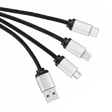 Кабель - брелок Plug с подсветкой гравировки